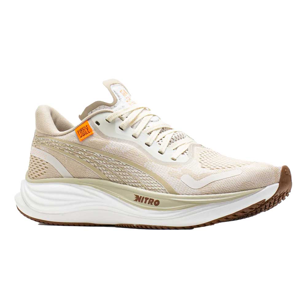 Women's Velocity Nitro 3 FM Running Shoe - Vapor Gray/Putty/Neon Citrus - Regular (B)