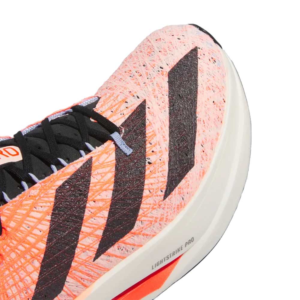 Men's ADIZERO PRIME X Strung Running Shoe - Solar Red/Ftwr White/Blue Dawn - Regular (D)