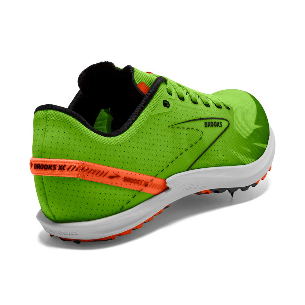 All Gender Draft XC Spike - Green Grecko/Red Orange/White- Regular (D)