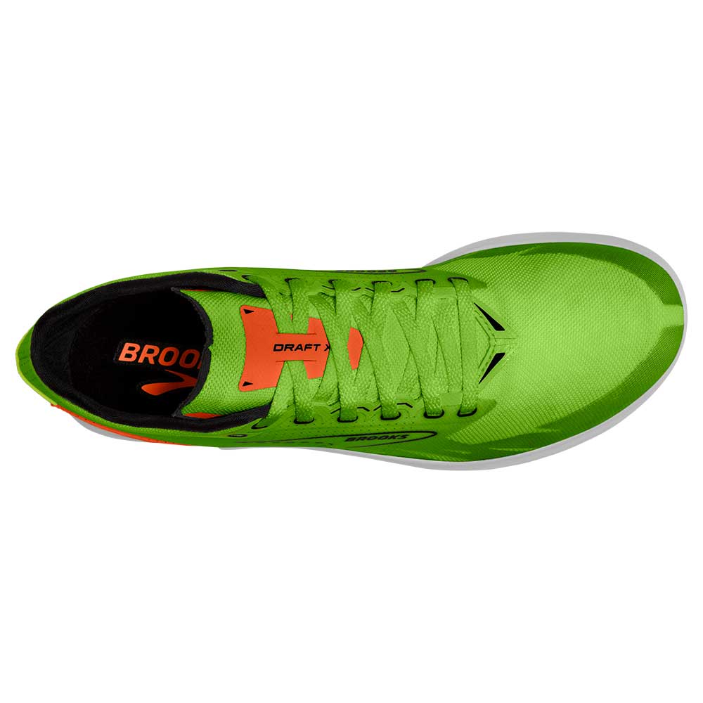 All Gender Draft XC Spike - Green Grecko/Red Orange/White- Regular (D)
