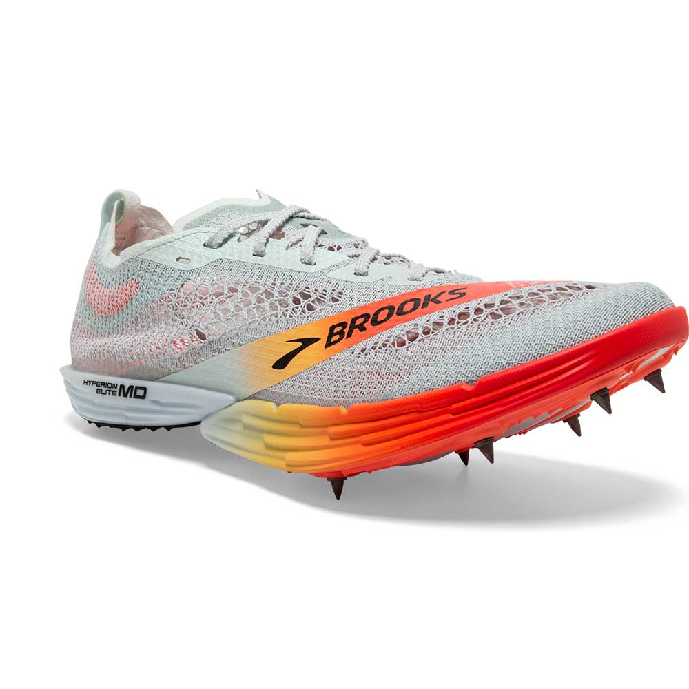 All Gender Hyperion Elite MD Track Spike - Illusion Blue/Coral/Orange - Regular (D)