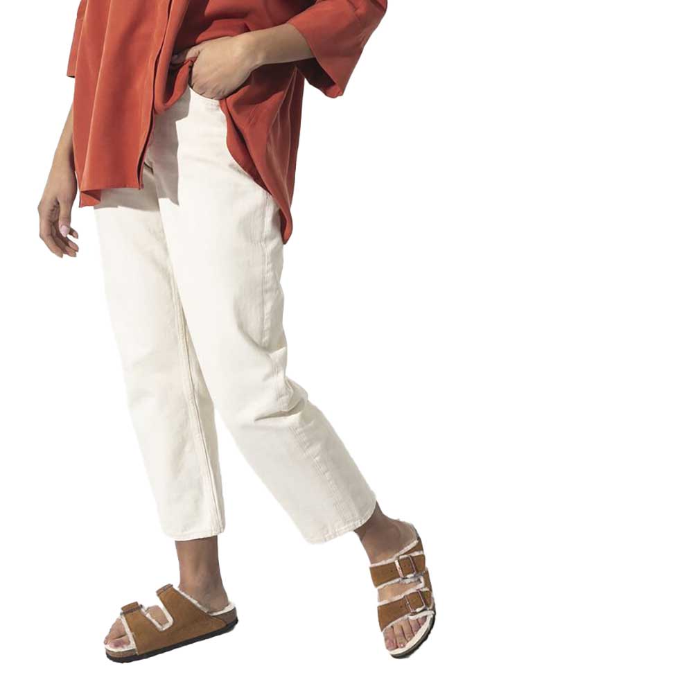 Women's Arizona Shearling Sandal - Mink - Regular/Medium