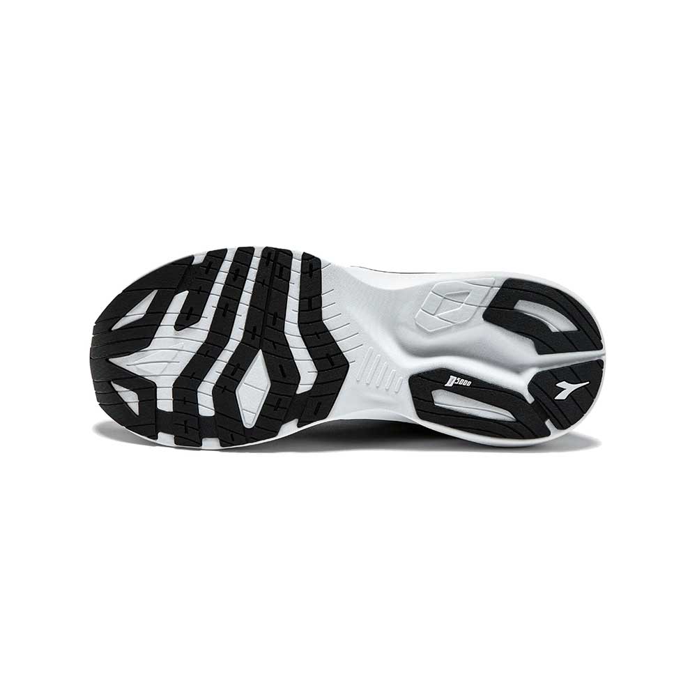 Men's Nucleo 2 Running Shoe - Black/White - Wide (2E)