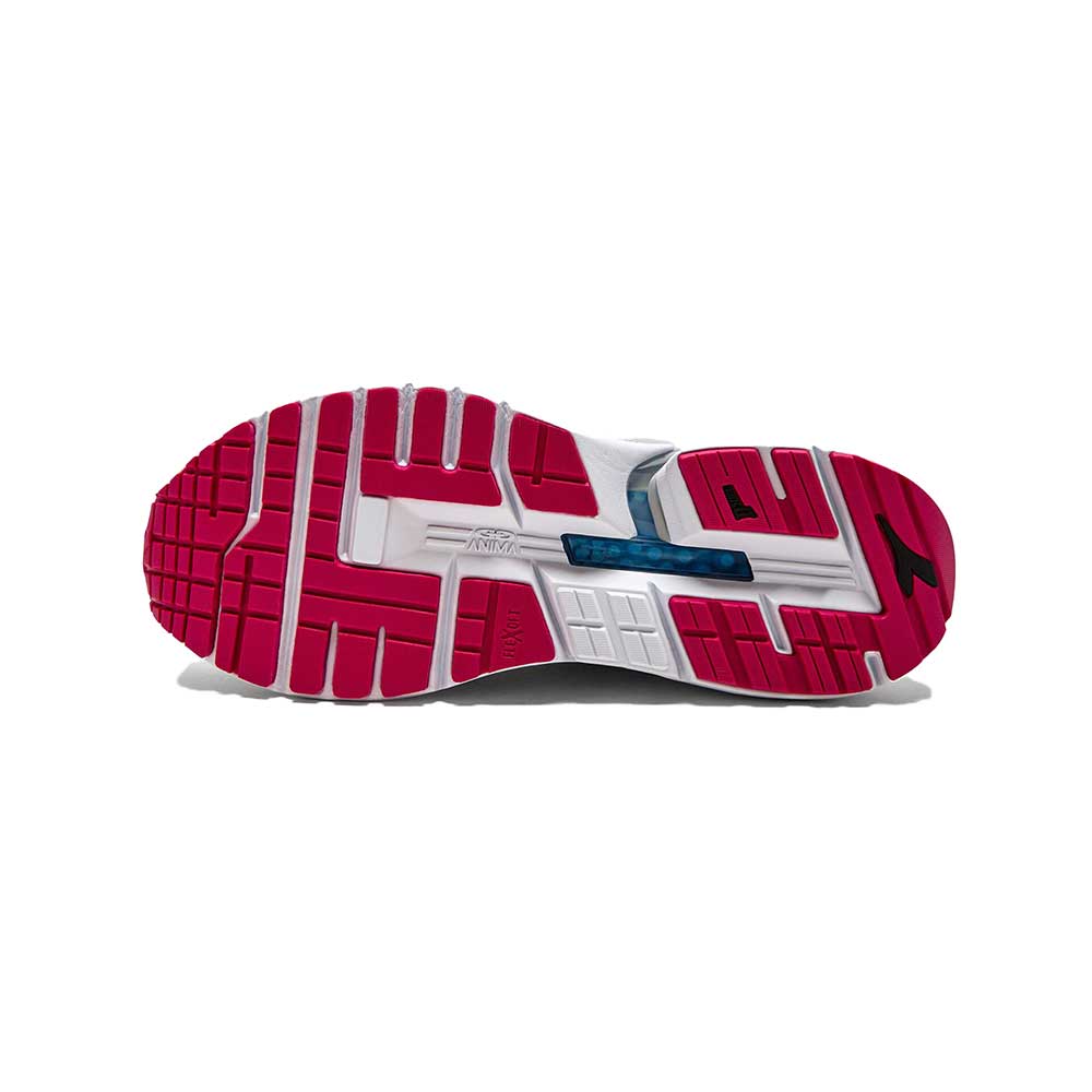 Women's Mythos Blushield Vigore 2 Running Shoe - Silver Dd/Blk/Rubine Red - Regular (B)