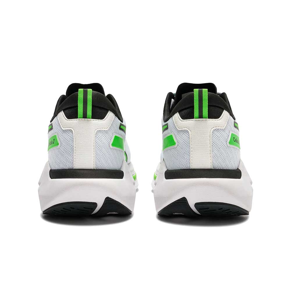 Men's Cellula 2 - White/Black/Green Fluro - Regular (D)