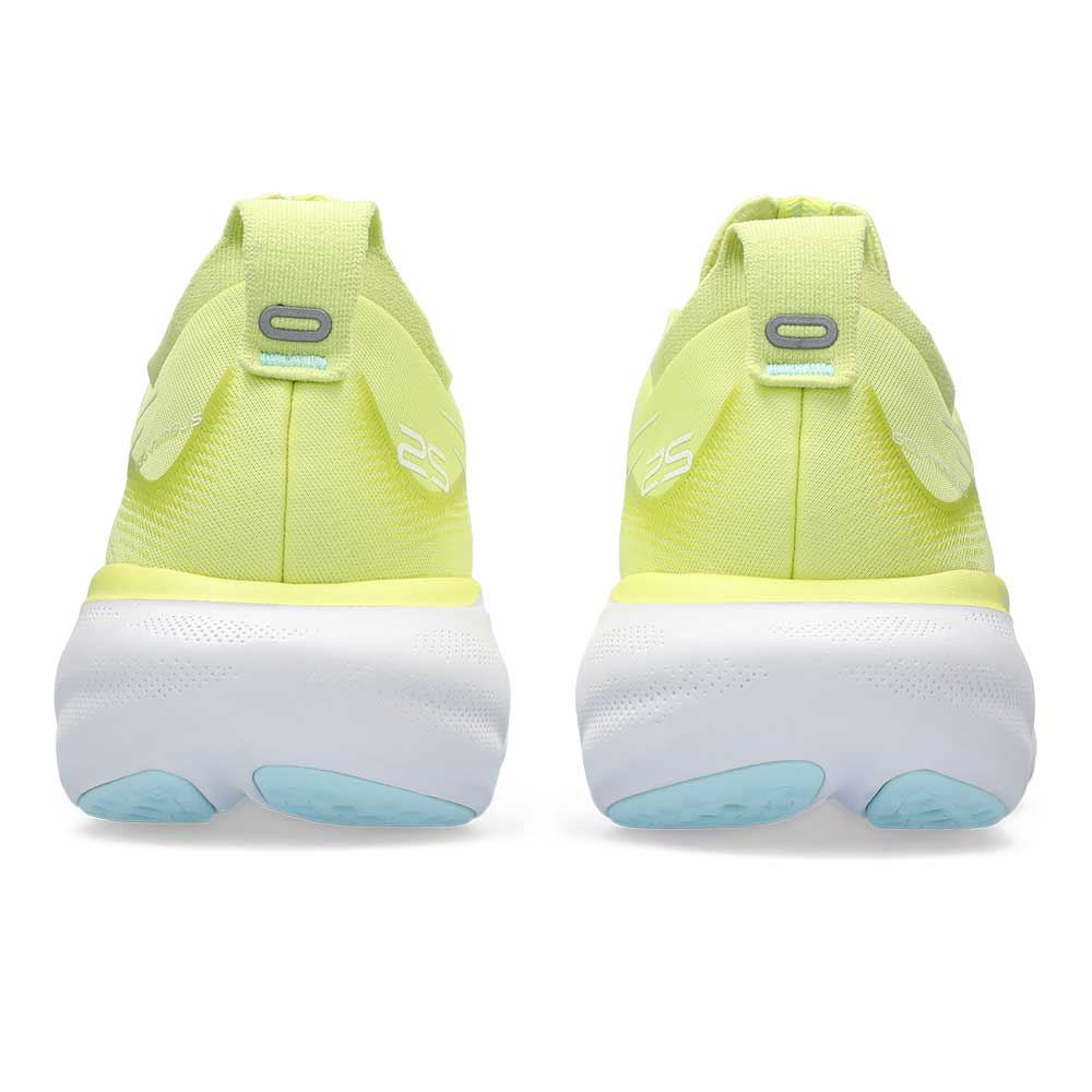 Men's Gel-Nimbus 25 Running Shoe- Glow Yellow/White- Regular (D)