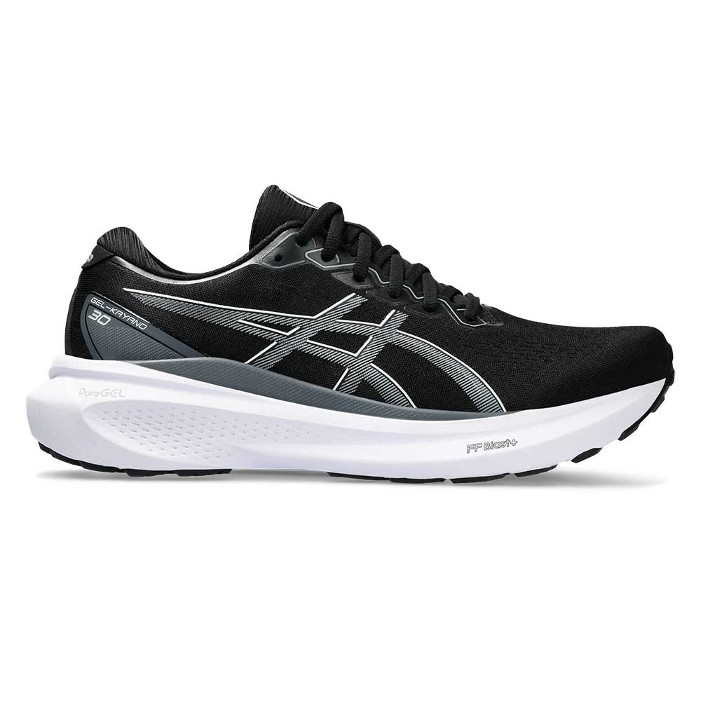 Men's Gel-Kayano 30 Running Shoe - Black/Sheet Rock- Regular (D)