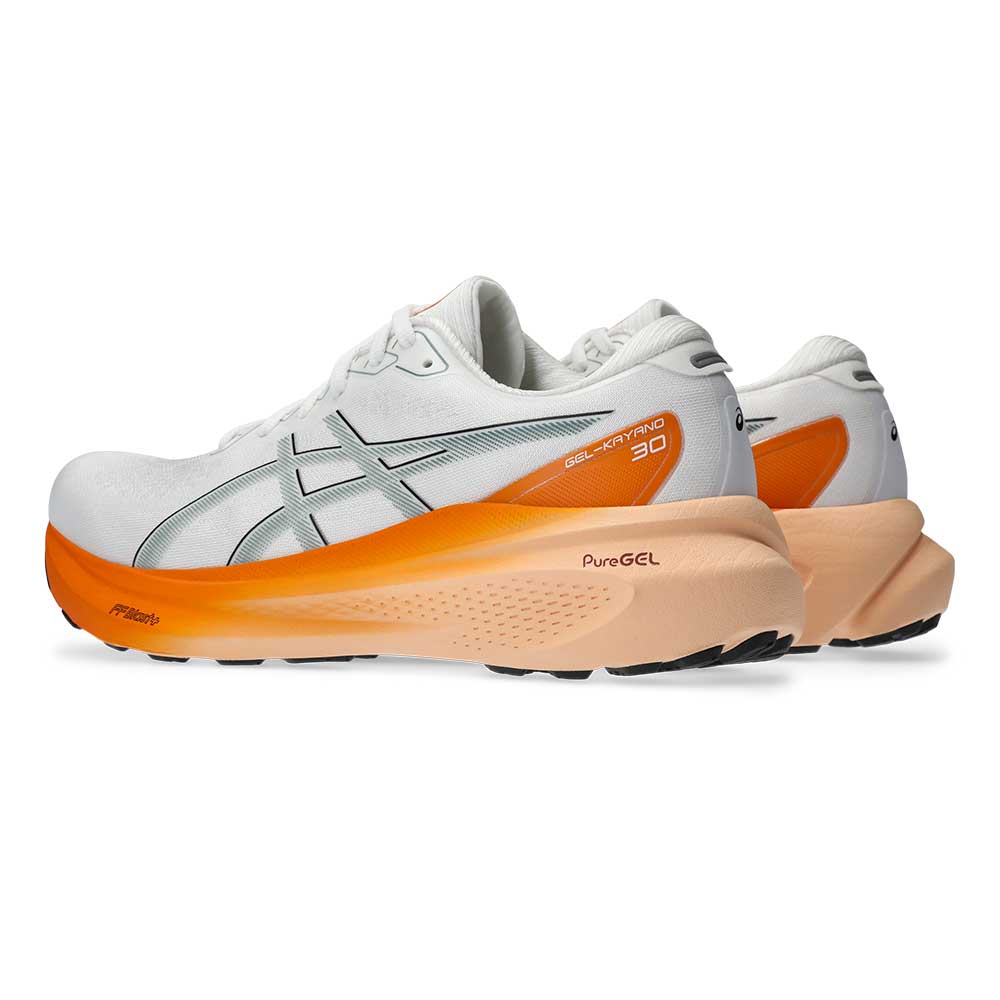 Men's Gel-Kayano 30 Running Shoe - White/Ocean Haze - Regular (D)