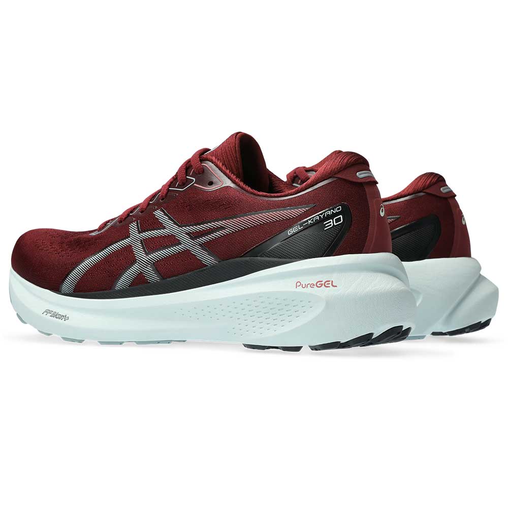 Men's Gel-Kayano 30 Running Shoe - Antique Red/Ocean Haze- Regular (D)