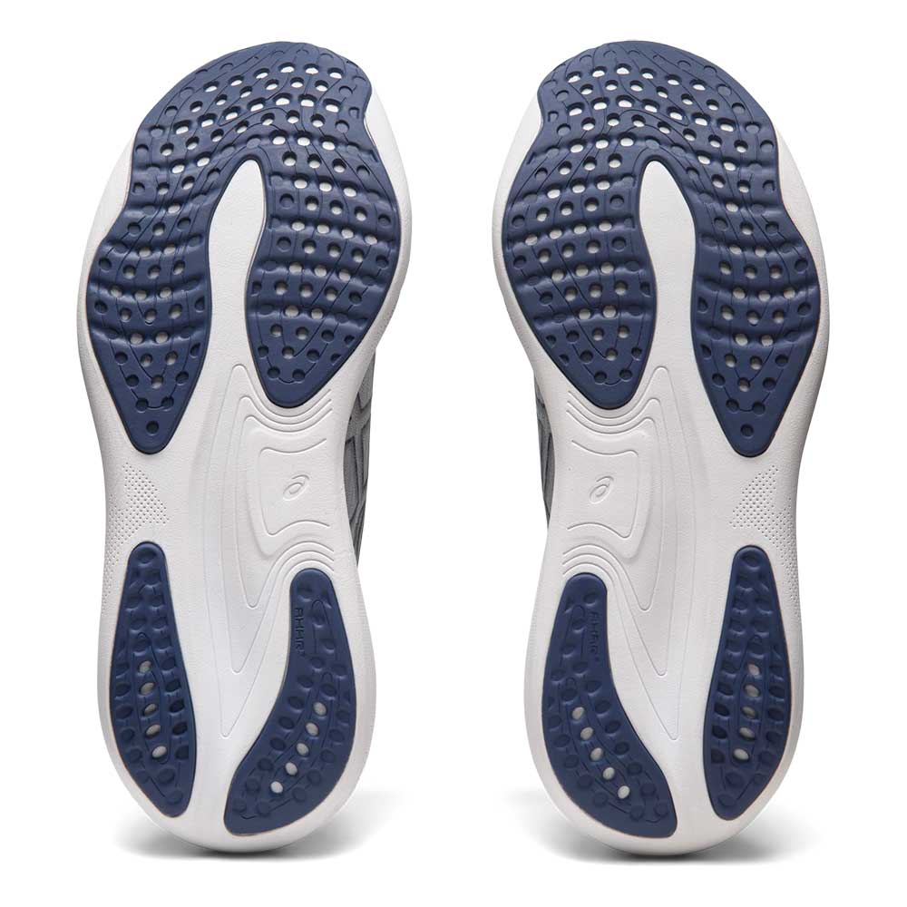 Men's Gel-Nimbus 25 Running Shoe - Sheet Rock/Indigo Blue - Extra Wide (4E)