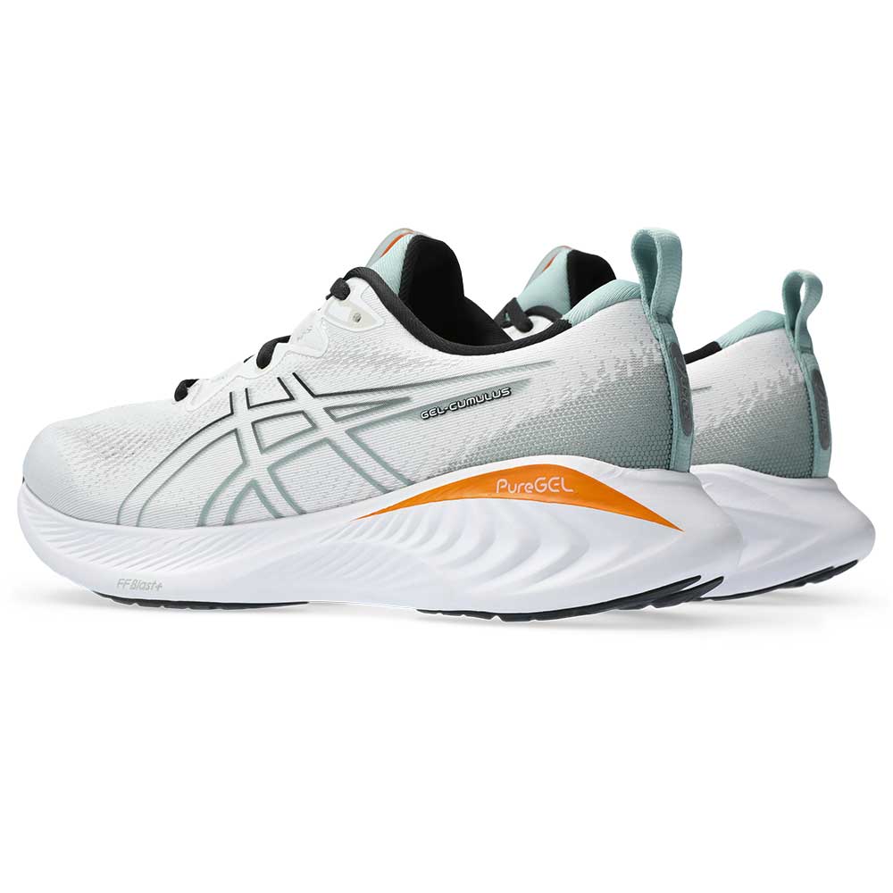 Men's Gel-Cumulus 25 Running Shoe Running Shoe - White/Black - Regular (D)