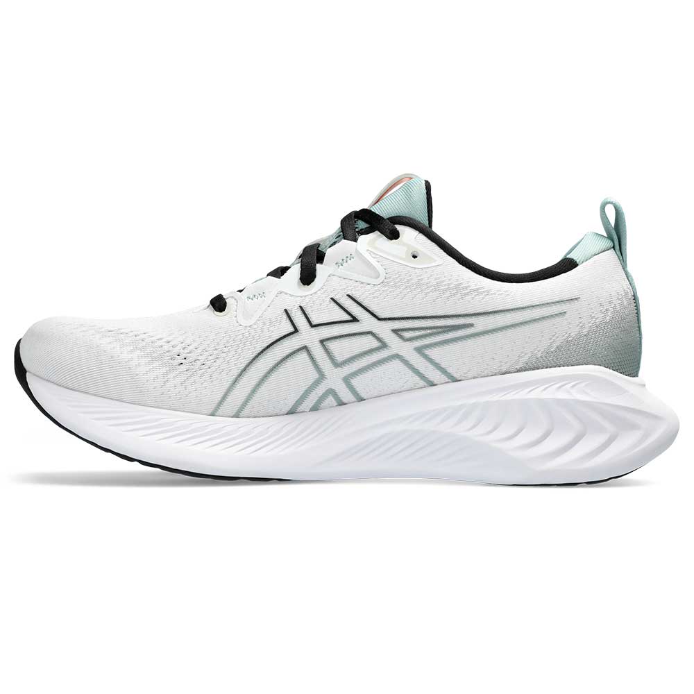 Men's Gel-Cumulus 25 Running Shoe Running Shoe - White/Black - Regular (D)