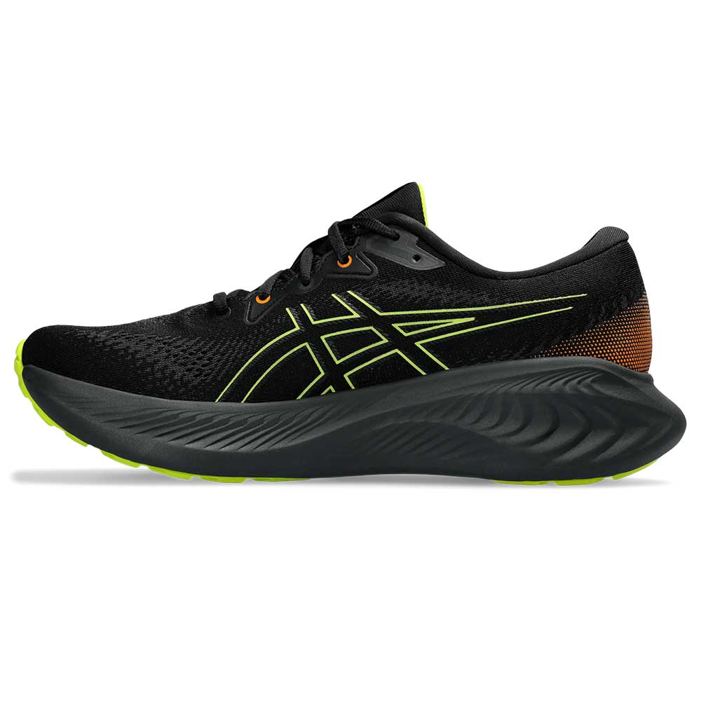 Men's Gel-Cumulus 25 GTX Running Shoe - Black/Neon Lime - Regular (D)