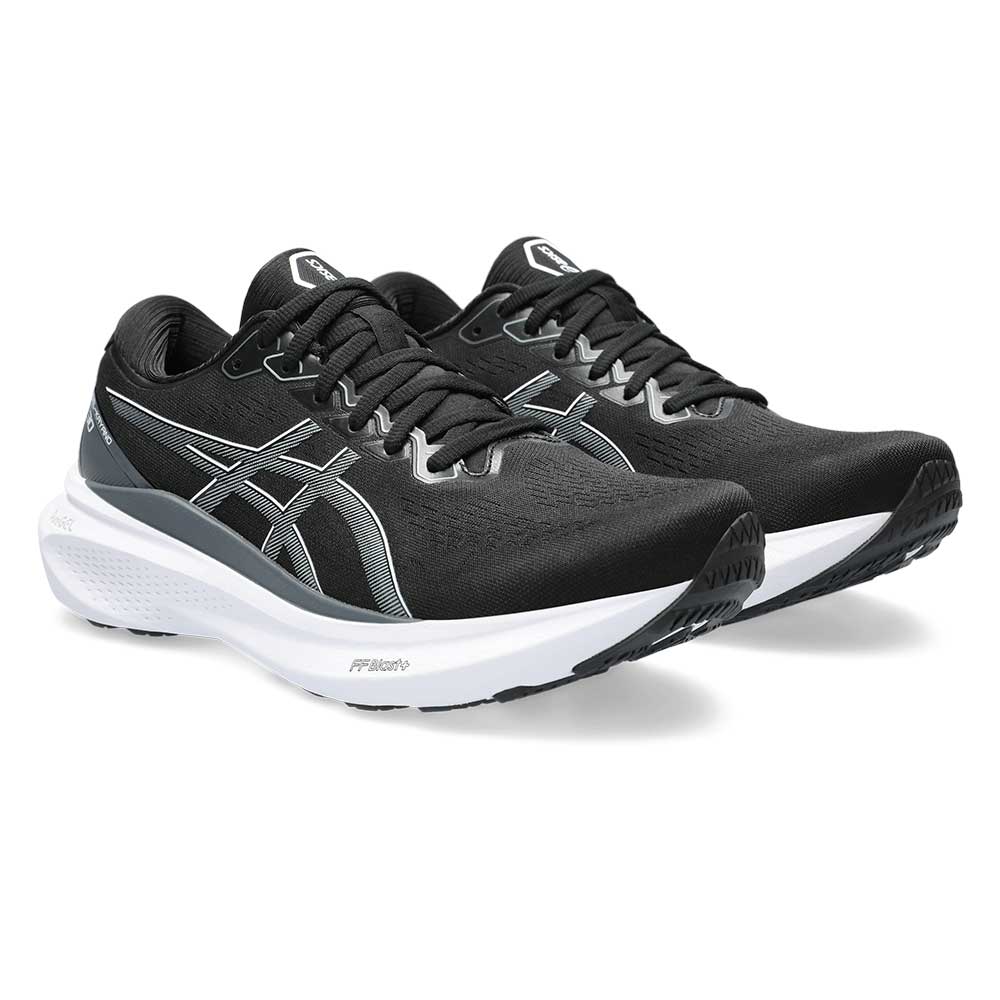 Men's Gel-Kayano 30 Running Shoe - Black/Sheet Rock- Wide (2E)