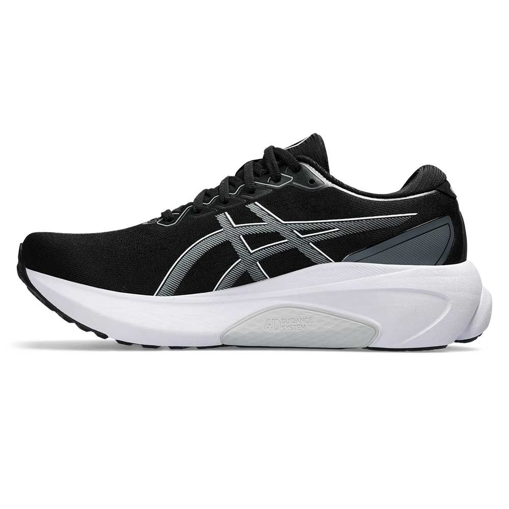 Men's Gel-Kayano 30 Running Shoe - Black/Sheet Rock- Wide (2E)