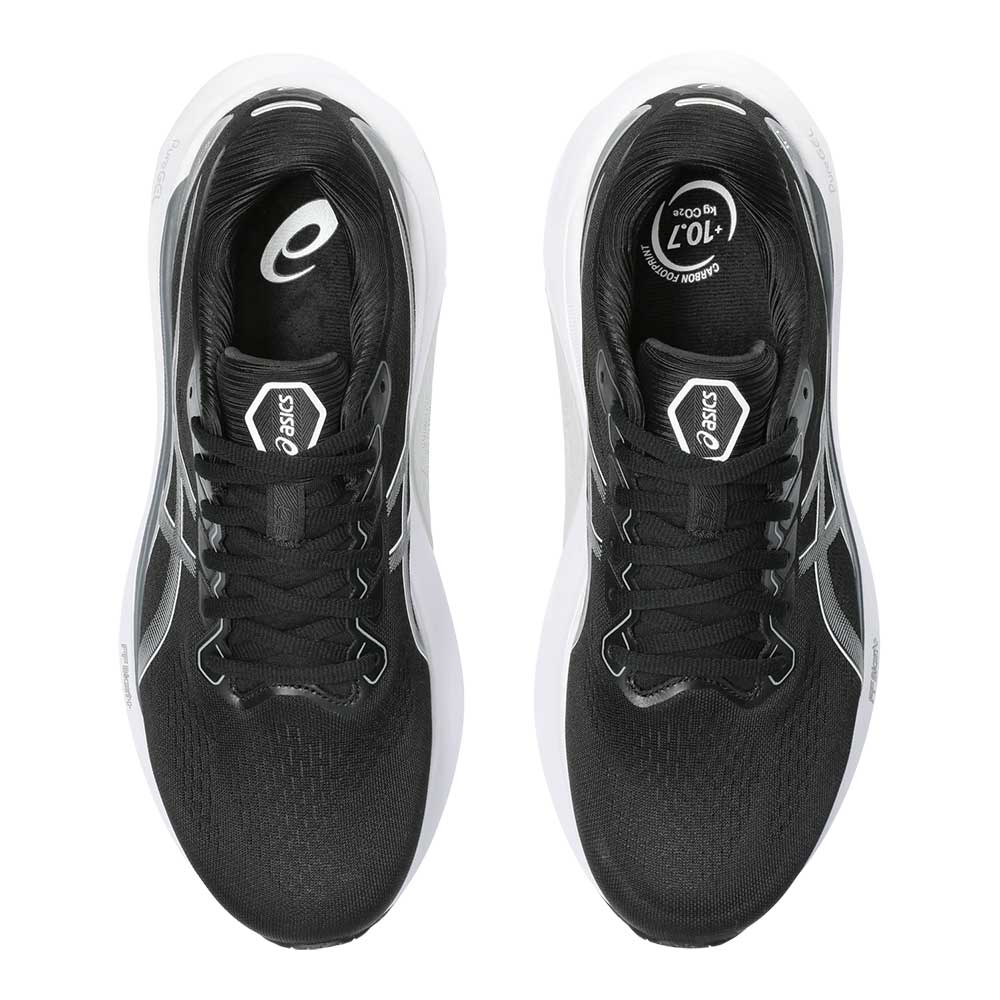 Men's Gel-Kayano 30 Running Shoe - Black/Sheet Rock- Extra Wide (4E)