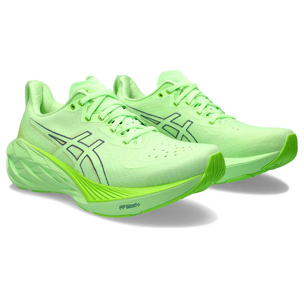 Men's Novablast 4 Running Shoe - Illuminate Green/Lime Burst - Regular (D)