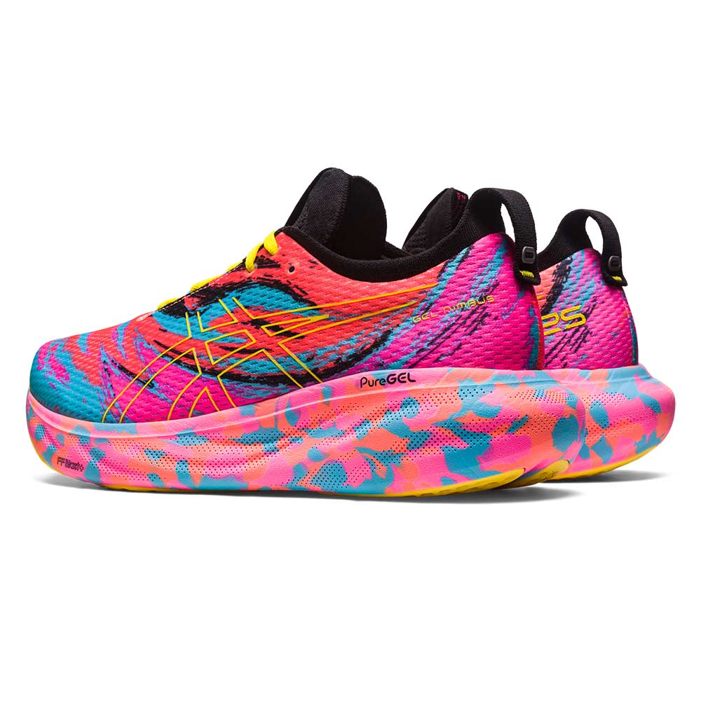 Men's Gel-Nimbus 25 Running Shoe - Aquarium/Vibrant Yellow- Regular (D)