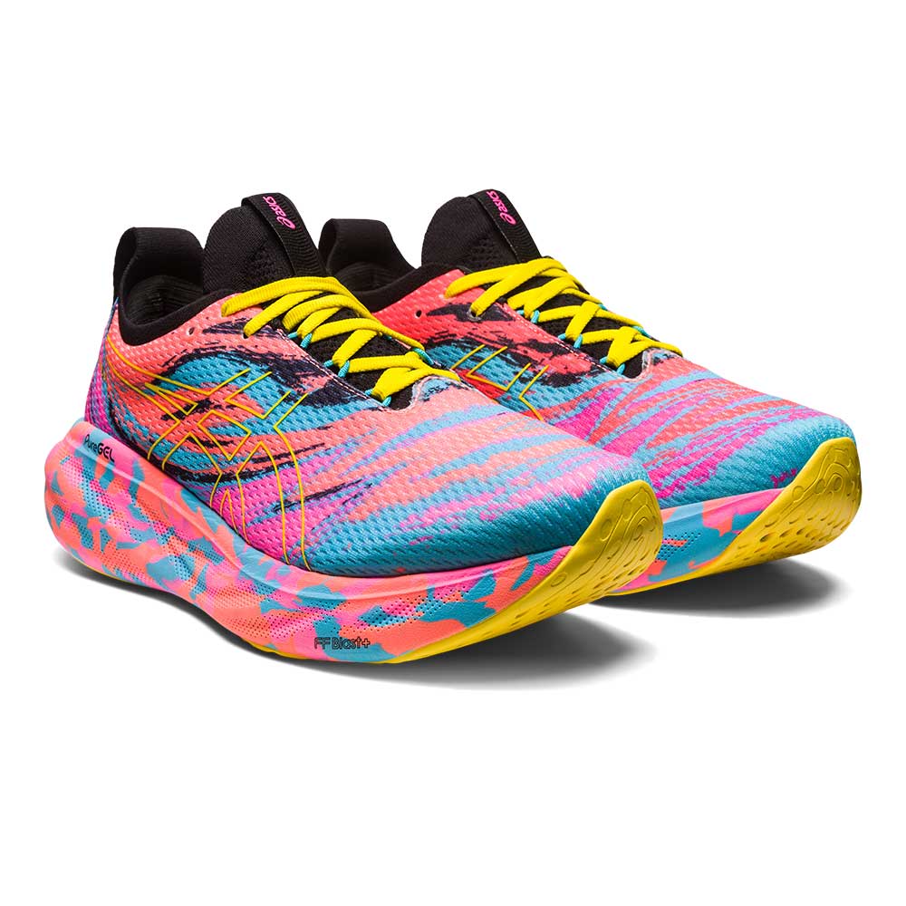 Men's Gel-Nimbus 25 Running Shoe - Aquarium/Vibrant Yellow- Regular (D)