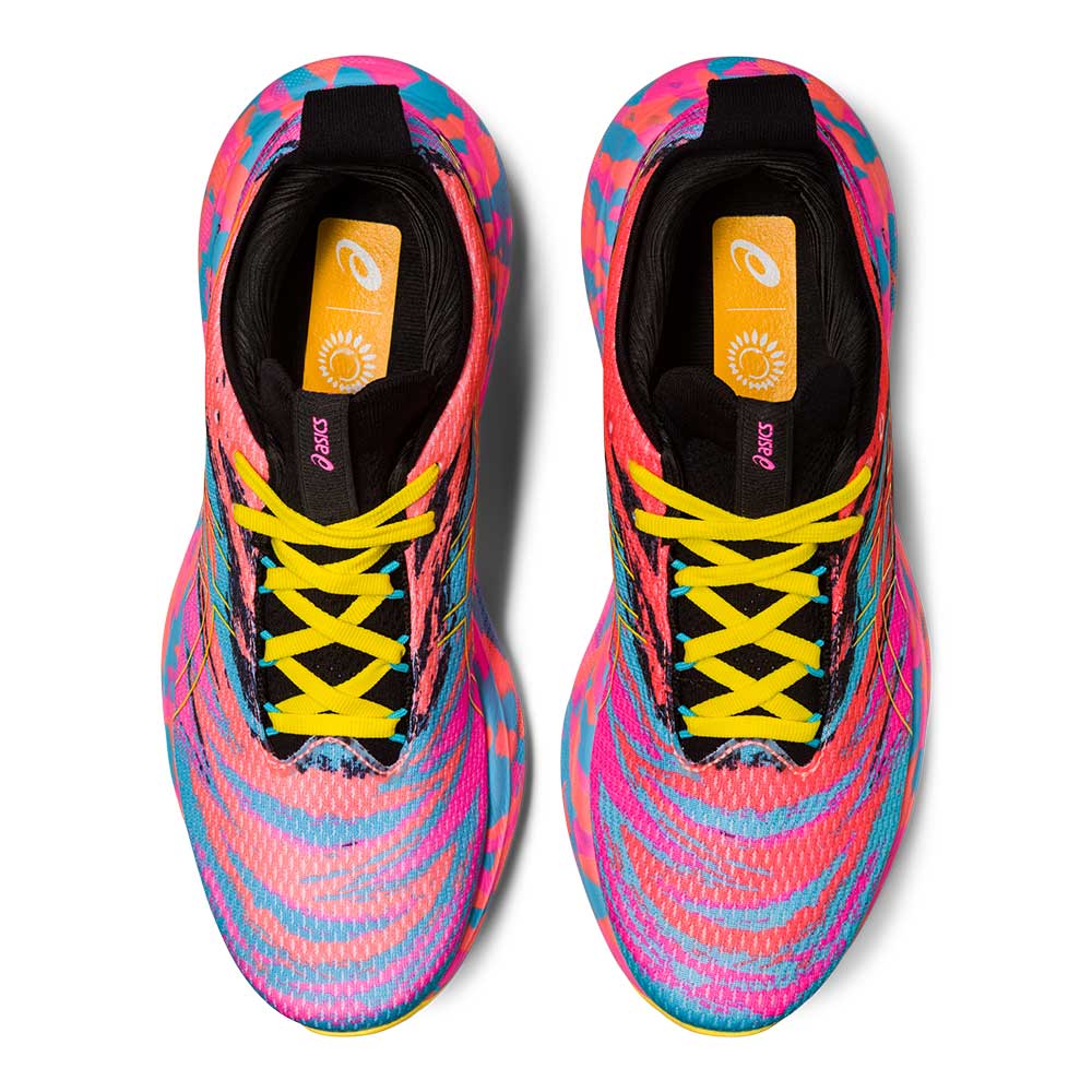 Men's Gel-Nimbus 25 Running Shoe - Aquarium/Vibrant Yellow- Regular (D)