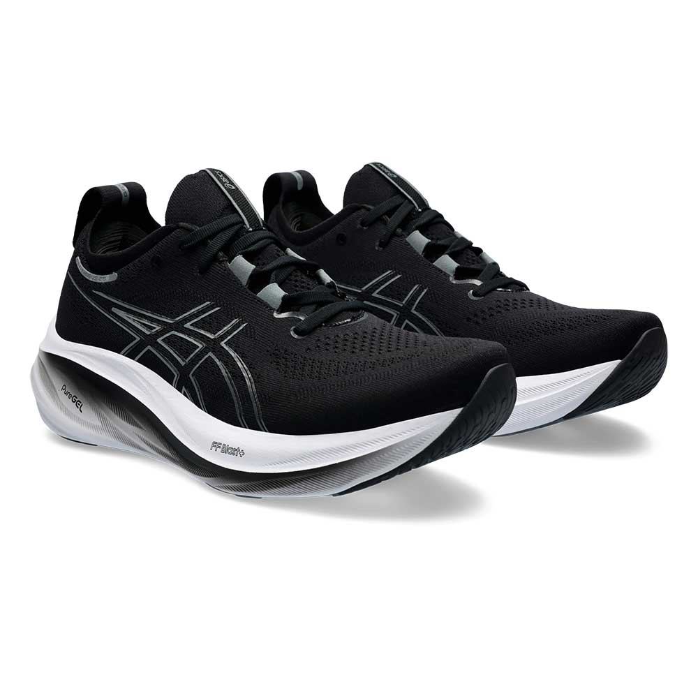 Men's Gel-Nimbus 26 Running Shoe - Black/Graphite Grey - Regular (D)