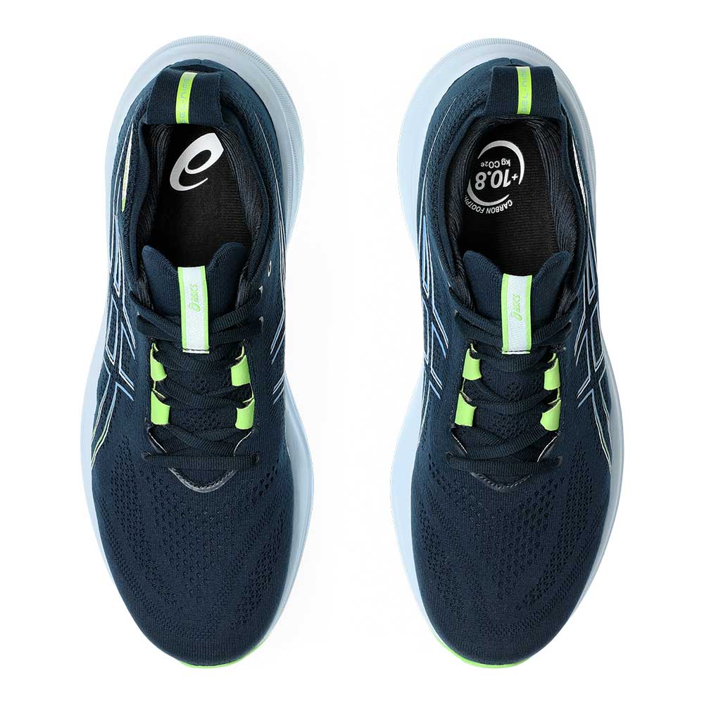 Men's Gel-Nimbus 26  - French Blue/Electric Lime - Regular (D)