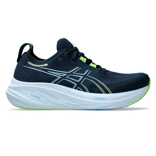 Men's Gel-Nimbus 26 - French Blue/Electric Lime - Regular (D)