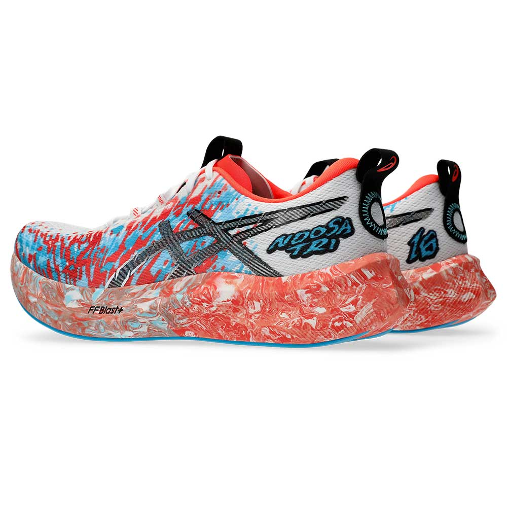 Men's Noosa Tri 16 Running Shoe - White/Sunrise Red - Regular (D)