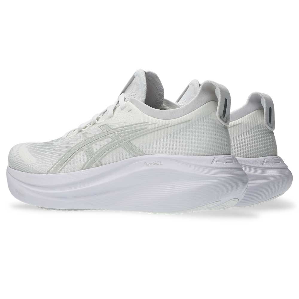 Men's Gel-Nimbus 27 (D) - White/Glacier Grey - Regular (D)