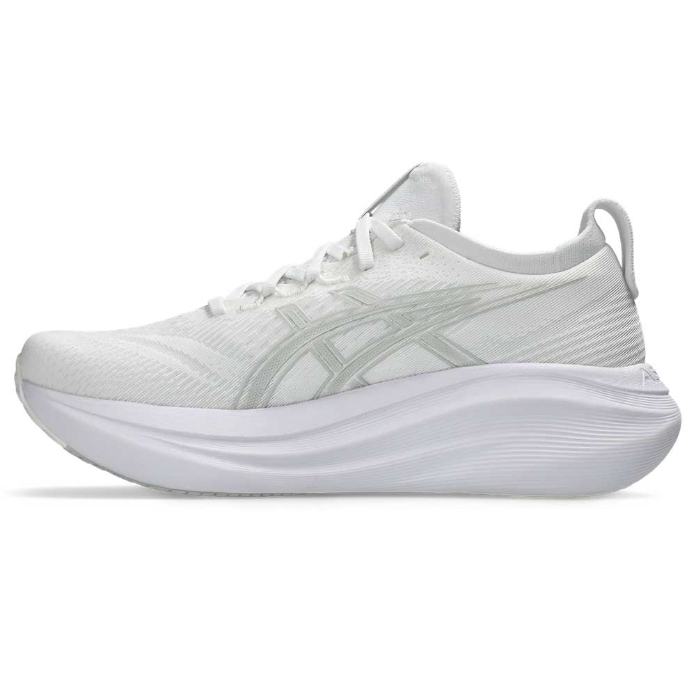 Men's Gel-Nimbus 27 (D) - White/Glacier Grey - Regular (D)