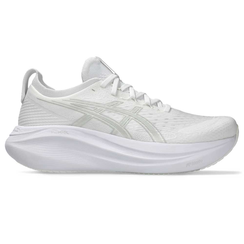 Men's Gel-Nimbus 27 (D) - White/Glacier Grey - Regular (D)
