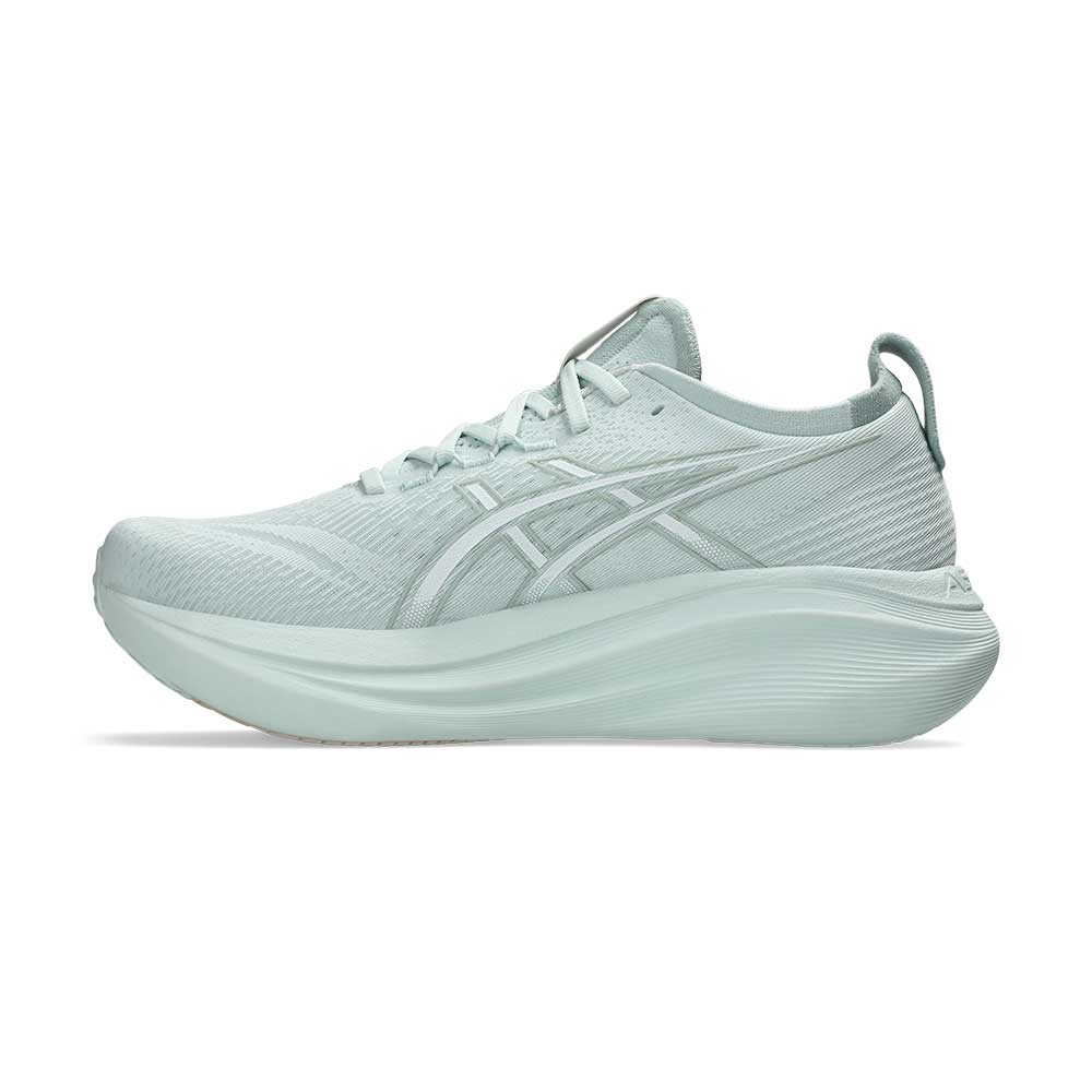 Men's Gel-Nimbus 27 Running Shoe - Pure Aqua/White - Regular (D)