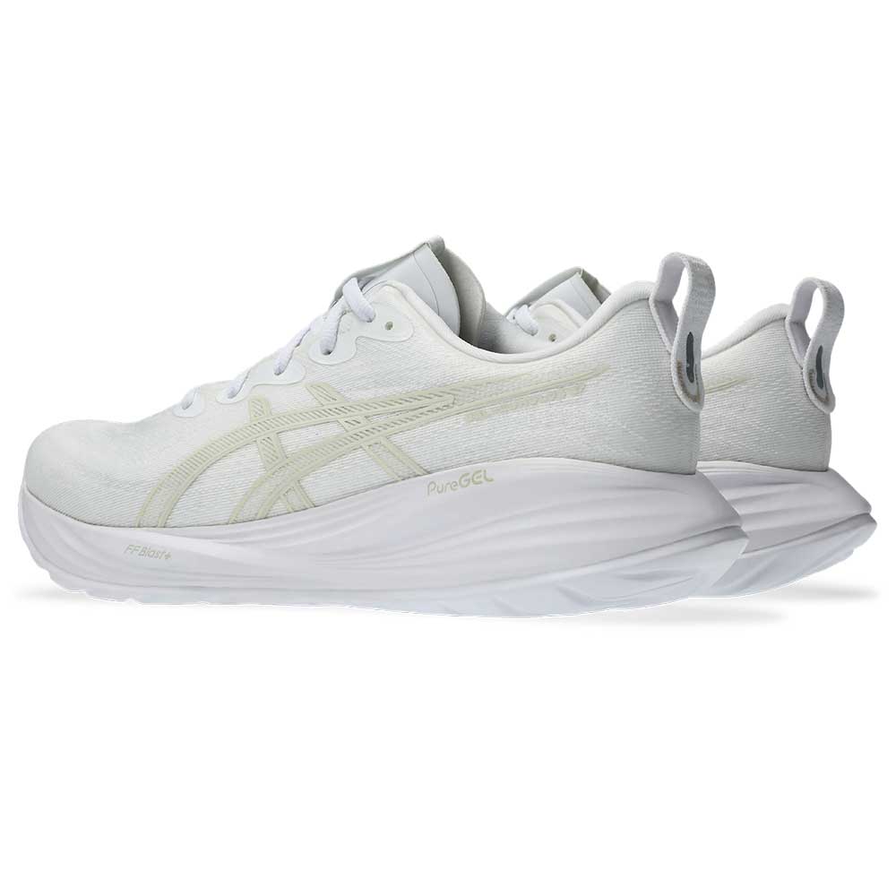 Men's Gel-Cumulus 27 Running Shoe - White/Lake Grey - Regular (D)