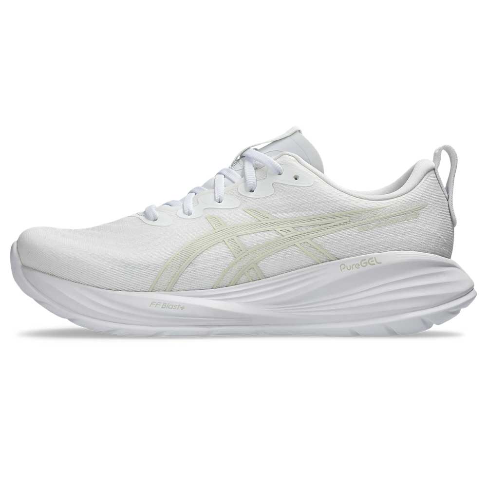 Men's Gel-Cumulus 27 Running Shoe - White/Lake Grey - Regular (D)