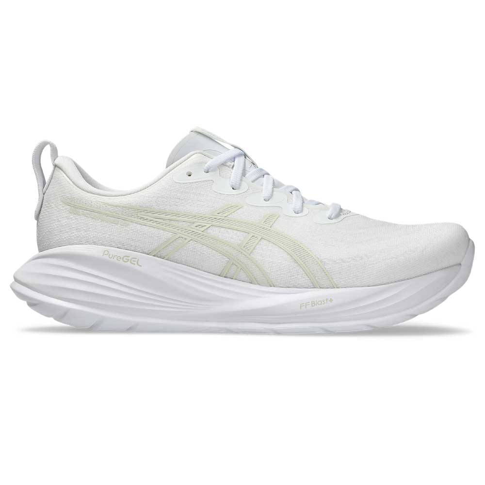 Men's Gel-Cumulus 27 Running Shoe - White/Lake Grey - Regular (D)