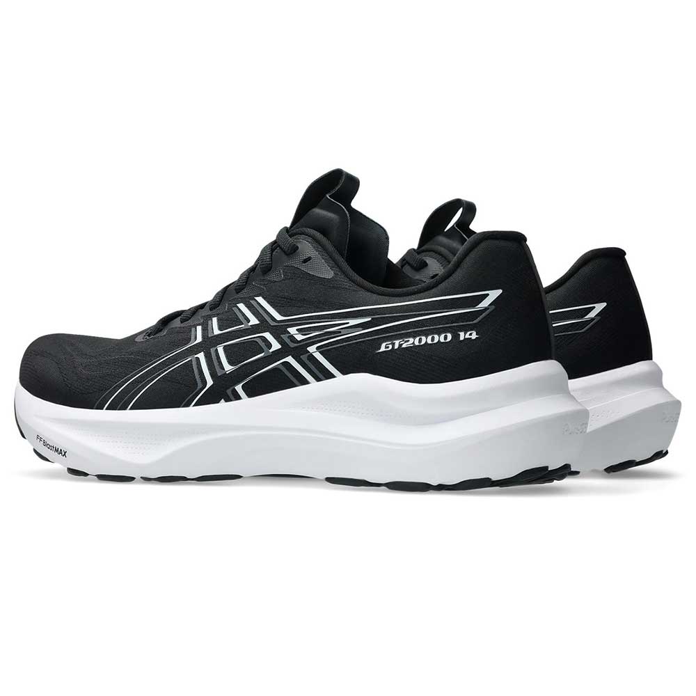 Men's GT-2000 14 Running Shoe - Black/White - Regular (D)