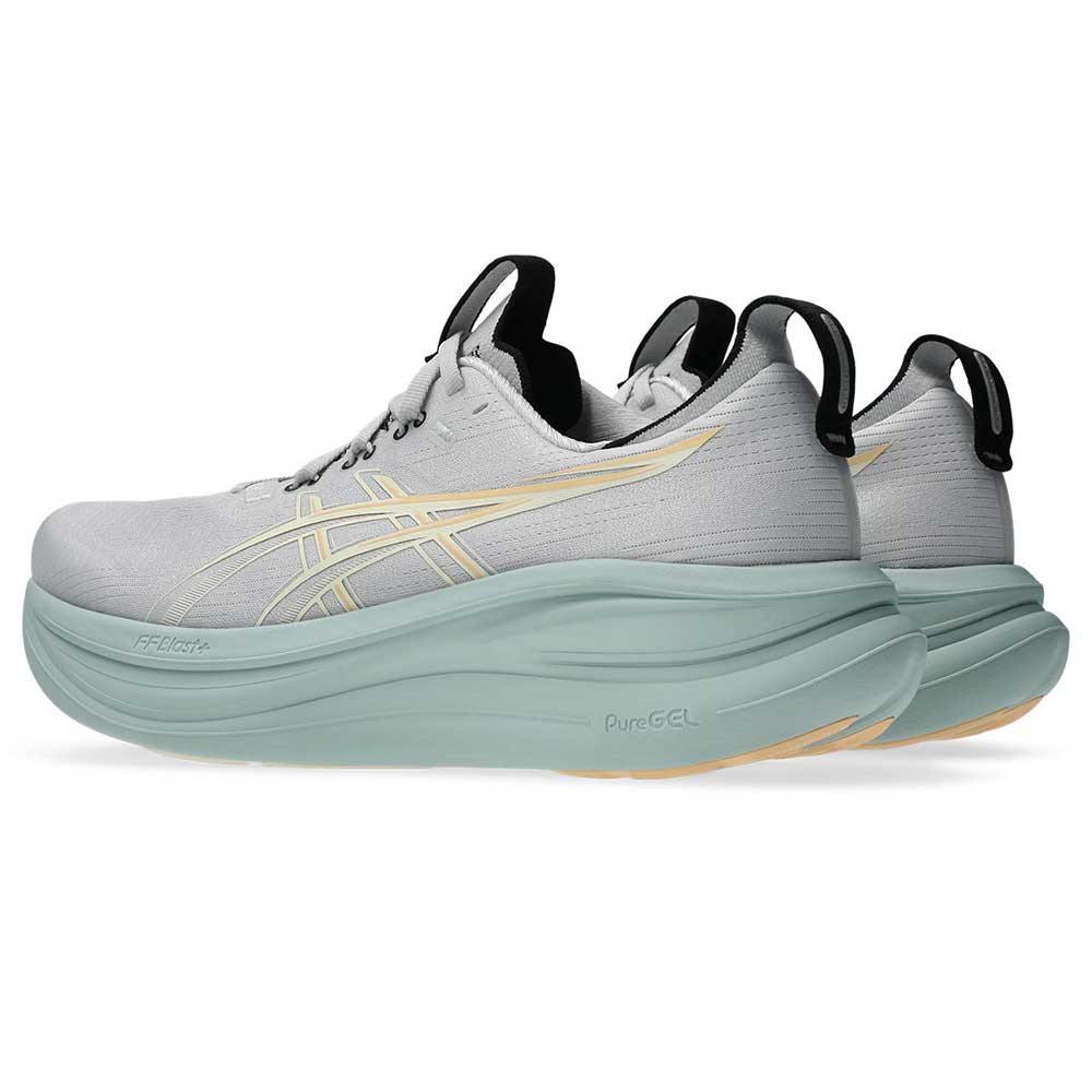 Men's Gel-Nimbus 28 Running Shoe - Cloud Grey/Cream - Regular (D)