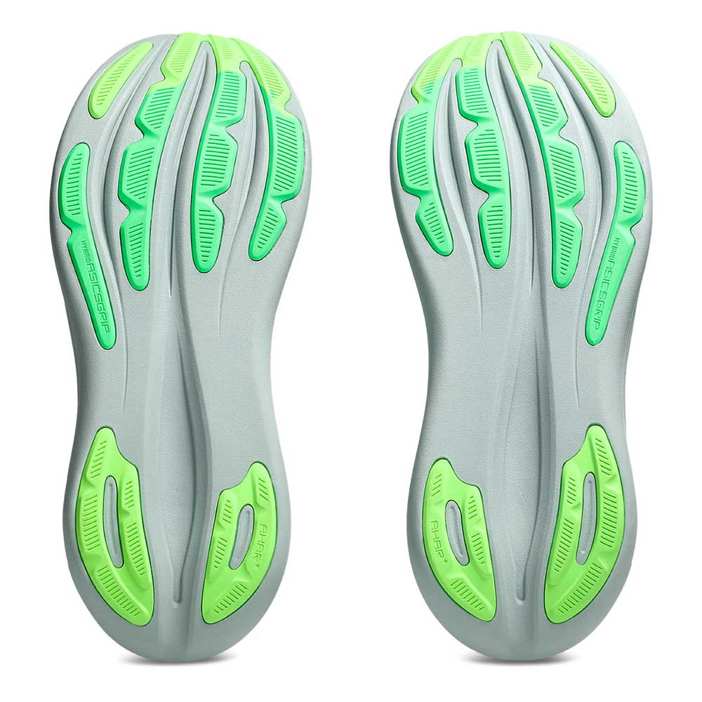 Men's Gel-Nimbus 28 Running Shoe - Cold Moss/Illuminate Green - Regular (D)