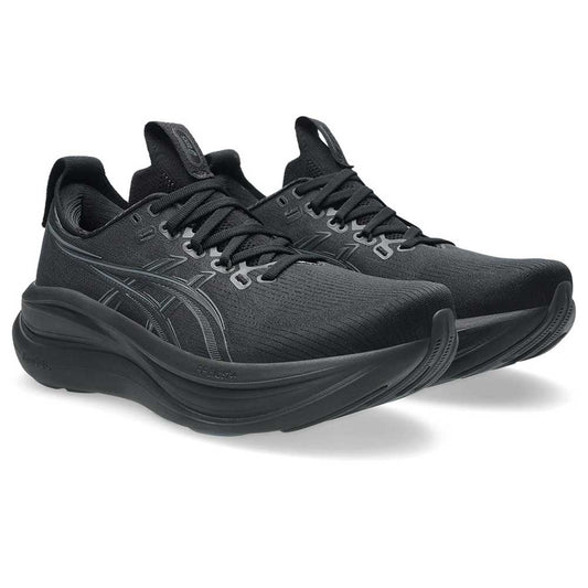 Men's Gel-Nimbus 28 Running Shoe - Black/Graphite Grey - (Wide 2E)