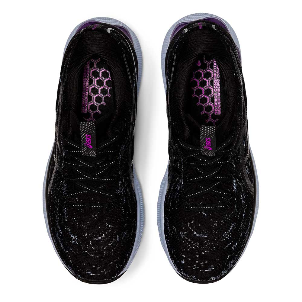 Women's Gel-Nimbus 24 Mk Running Shoe - Black/Black - Regular (B)