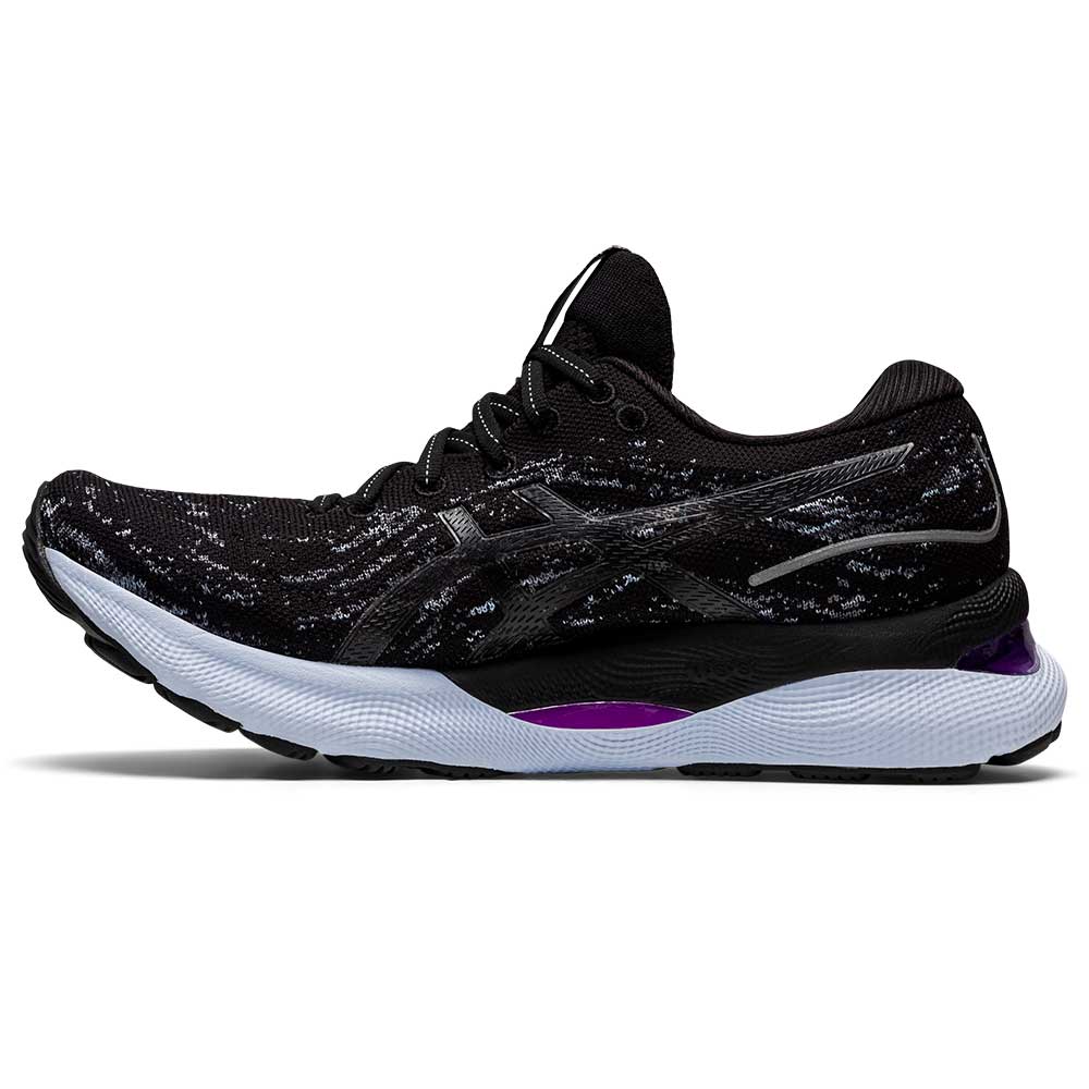 Women's Gel-Nimbus 24 Mk Running Shoe - Black/Black - Regular (B)