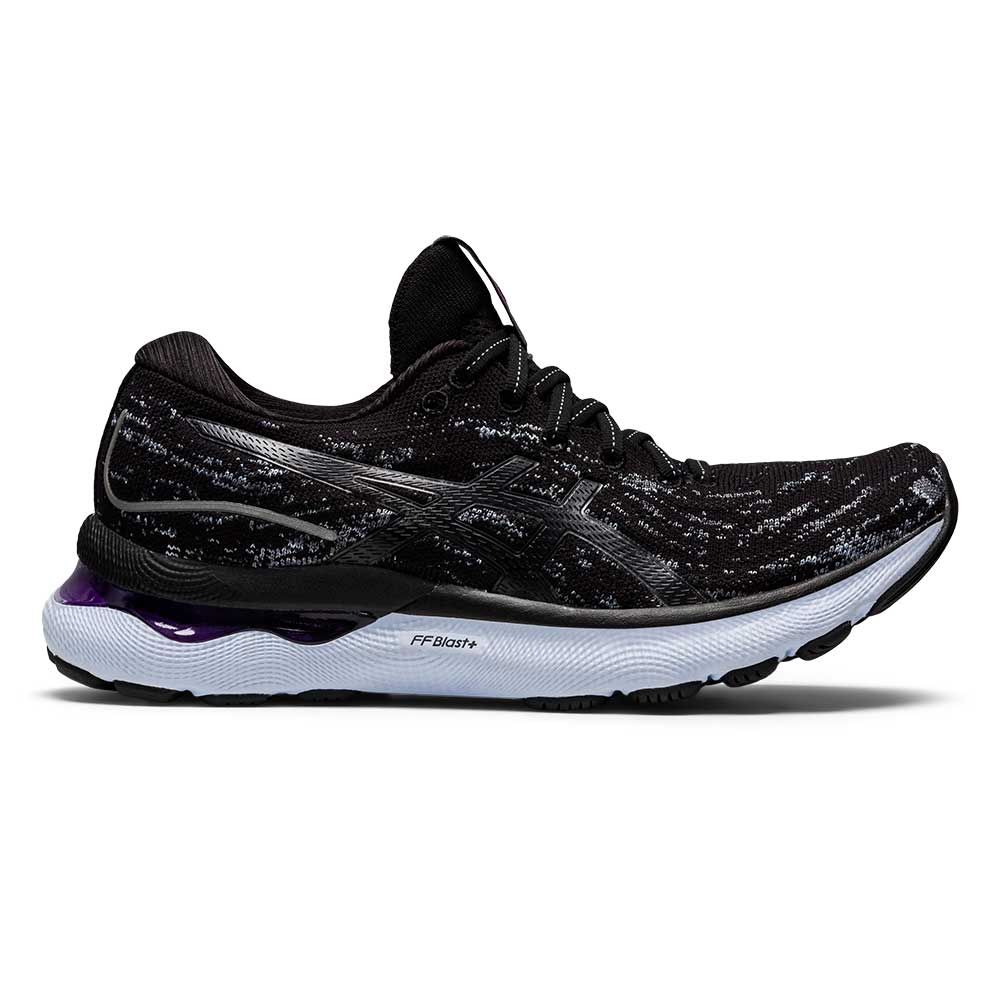 Women's Gel-Nimbus 24 Mk Running Shoe - Black/Black - Regular (B)