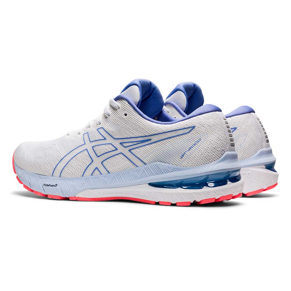 Women's GT-2000 10 Running Shoe - White/Periwinkle Blue