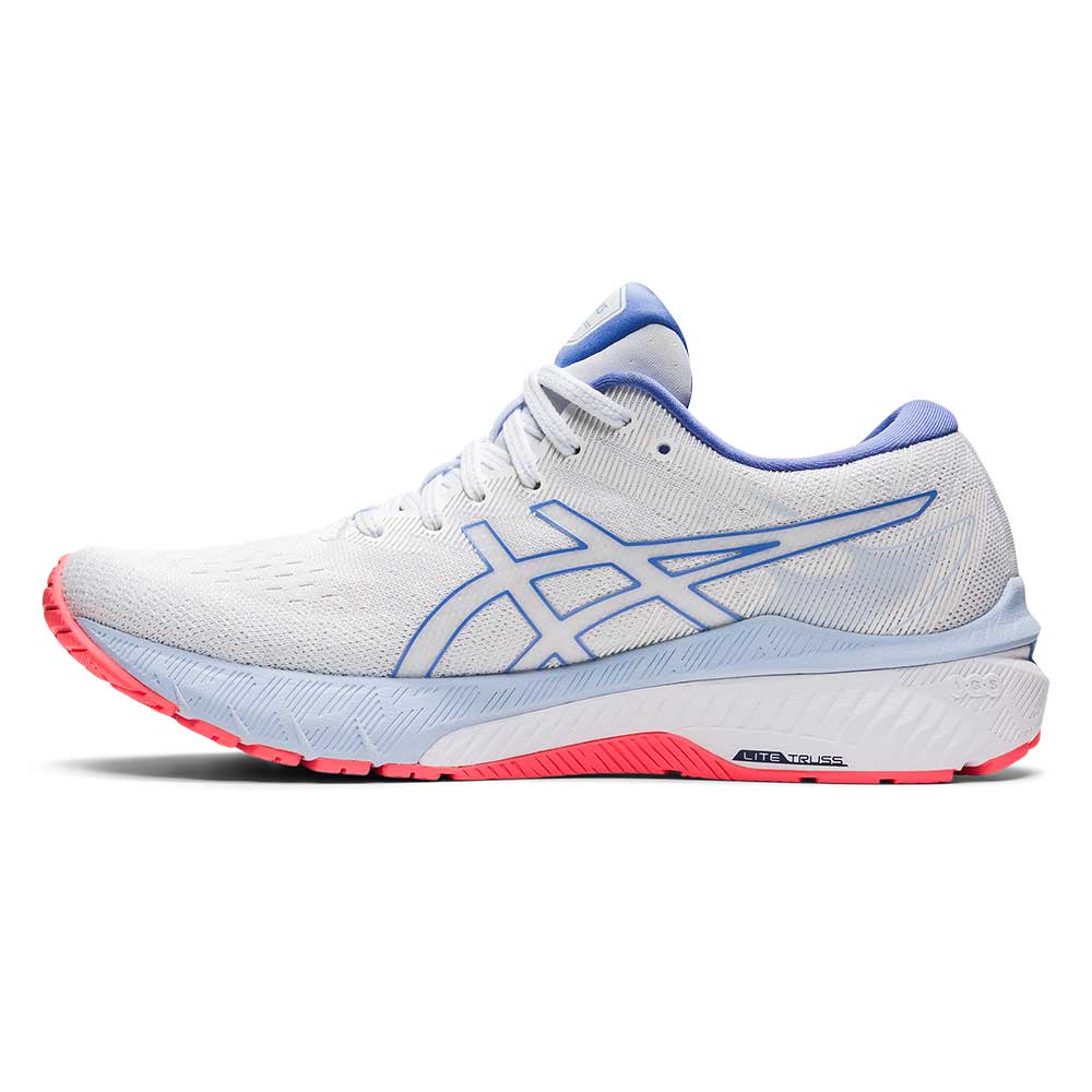 Women's GT-2000 10 Running Shoe - White/Periwinkle Blue