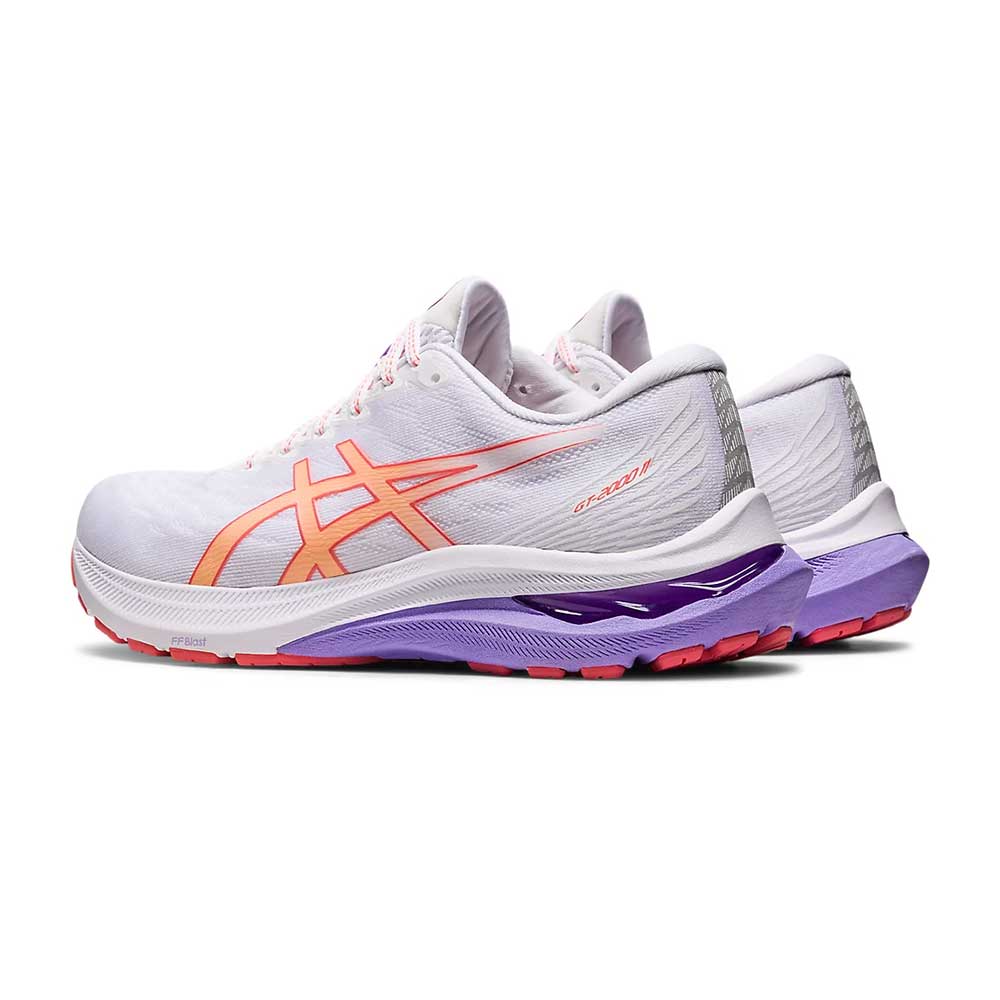 Women's GT-2000 11 Running Shoe - White/Summer Dune - Regular (B)