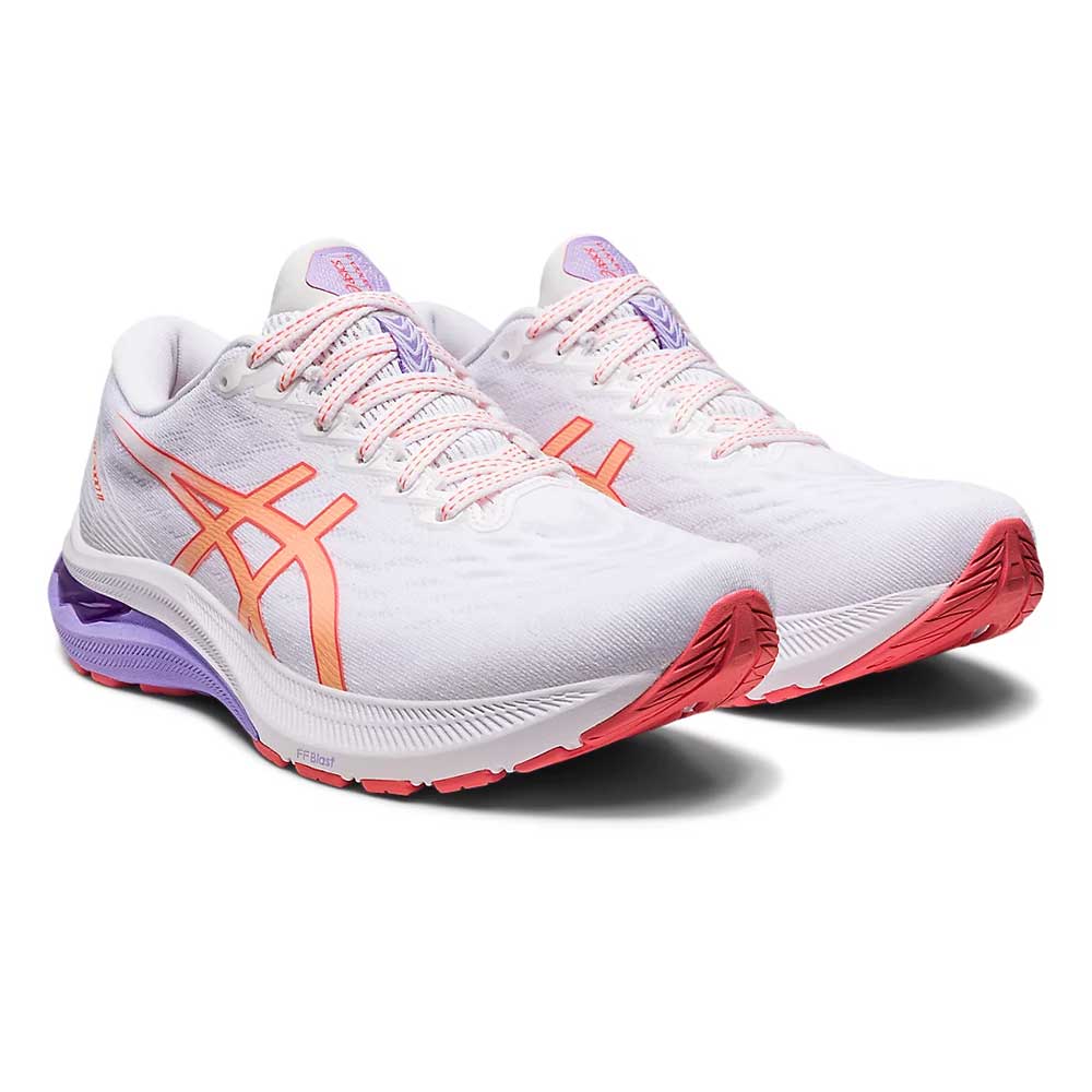 Women's GT-2000 11 Running Shoe - White/Summer Dune - Regular (B)