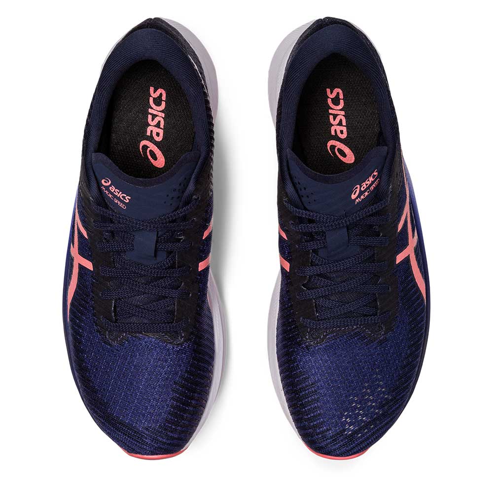 Women's Magic Speed 2 Running Shoe - Indigo Blue/Papaya - Regular (B)