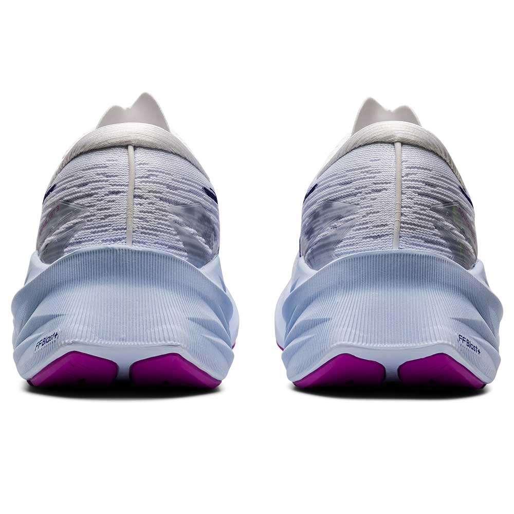 Women's Novablast 3 Running Shoe - White/Dive Blue - Regular (B)