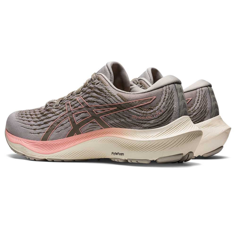 Women's Gel-Kayano Lite 3 Running Shoe - Oyster Grey/Frosted Rose - Regular (B)