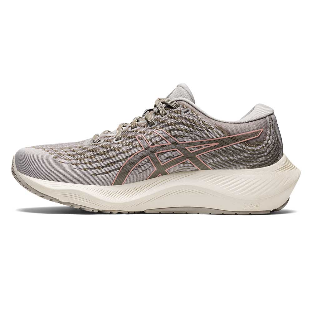 Women's Gel-Kayano Lite 3 Running Shoe - Oyster Grey/Frosted Rose - Regular (B)